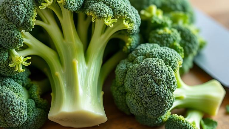 are broccoli stems edible?