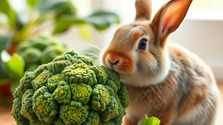 can bunnies eat broccoli?
