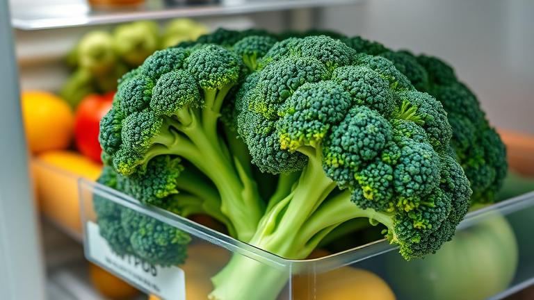 how long does broccoli last in the fridge?