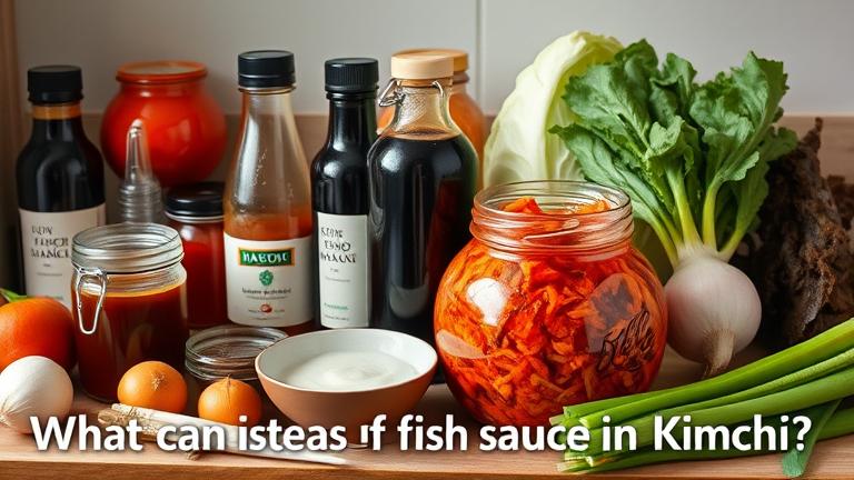 what can i use instead of fish sauce in kimchi?