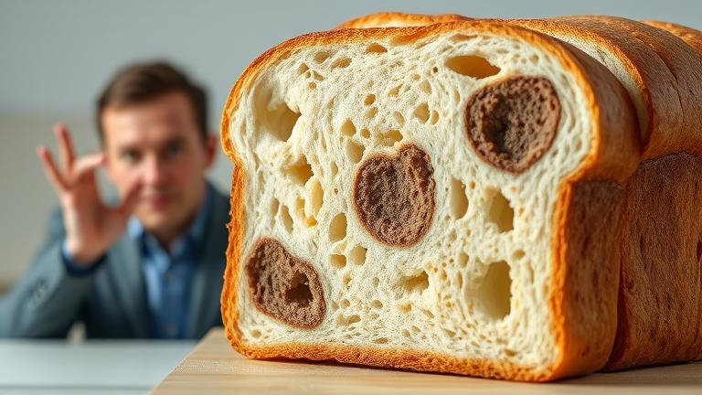 is mold safe to eat on bread?