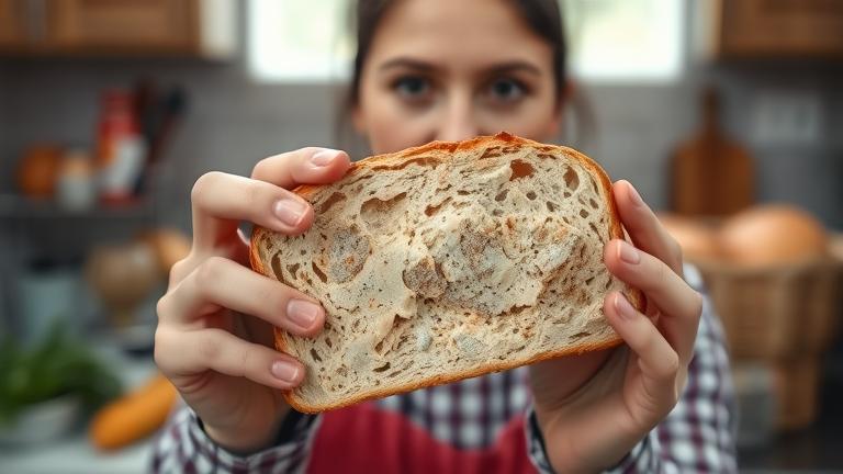 can you get sick from eating moldy bread?