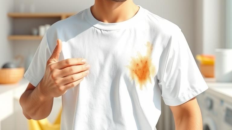 how to remove stains from clothes with baking soda?