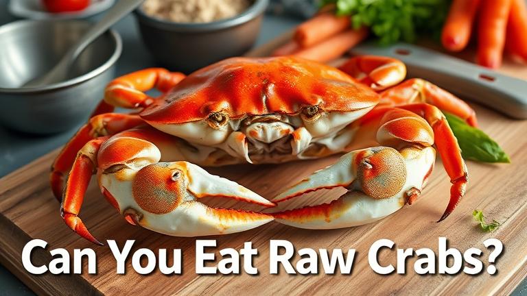 can you eat raw crabs?