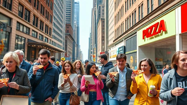 What do New Yorkers call pizza?
