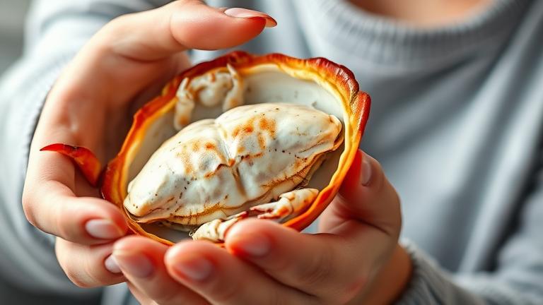 can you eat the body of a crab?