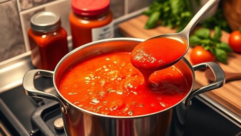 how do you thicken tomato sauce?