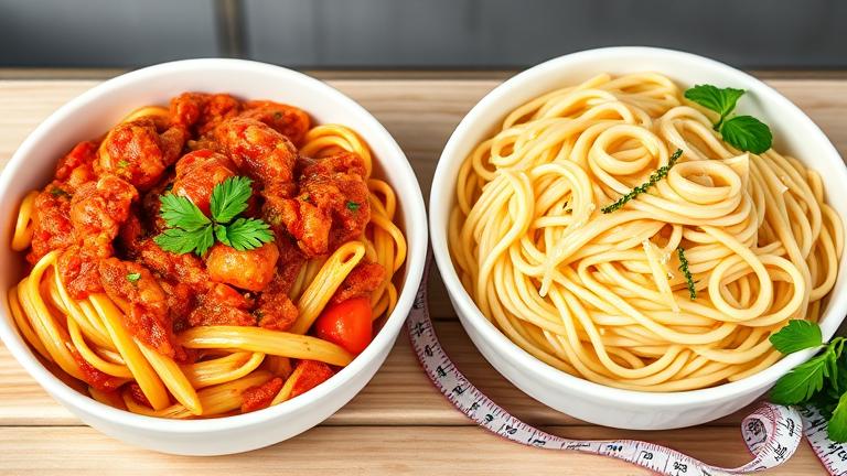 is alfredo sauce healthier than marinara?