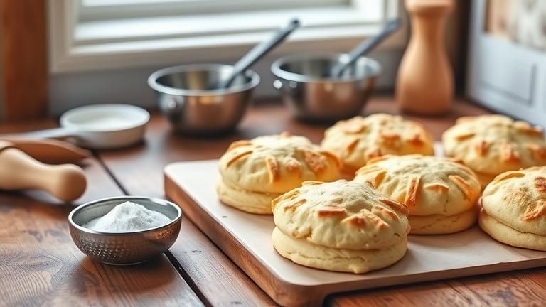 how to make biscuits without eggs?