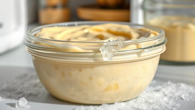 can you freeze aioli?