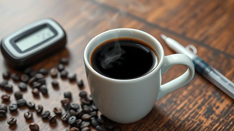 does black coffee spike insulin?