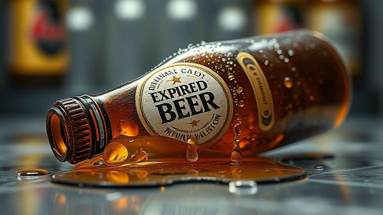 can out of date beer make you sick?
