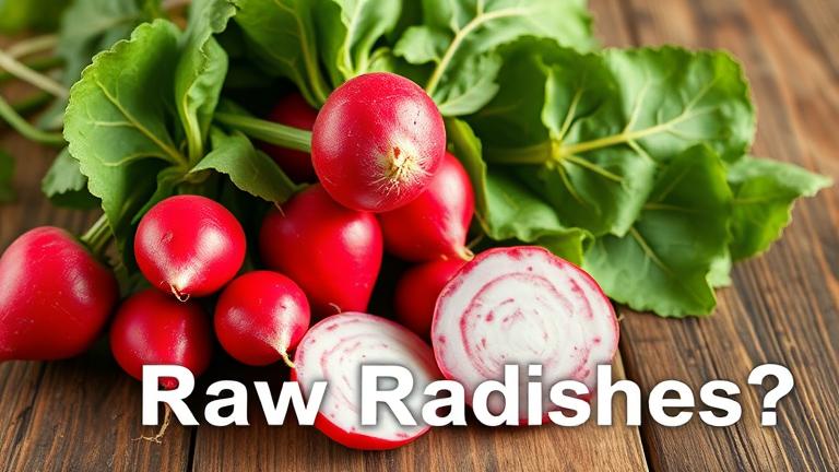 can you eat raw radishes?