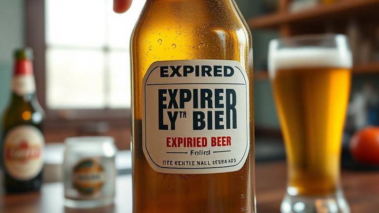 can you get sick from expired beer?