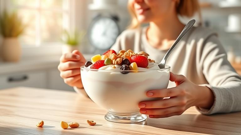 when to eat yogurt?