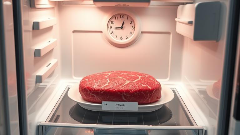 how long can thawed beef stay in the fridge?