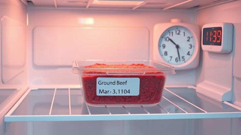 how long to keep ground beef in the fridge?