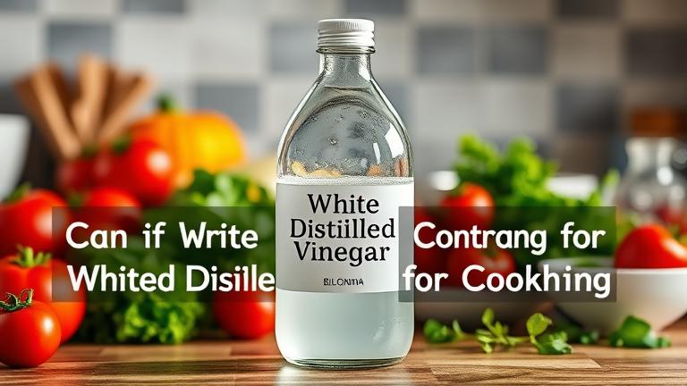 can you use white distilled vinegar for cooking? - Test Food Kitchen