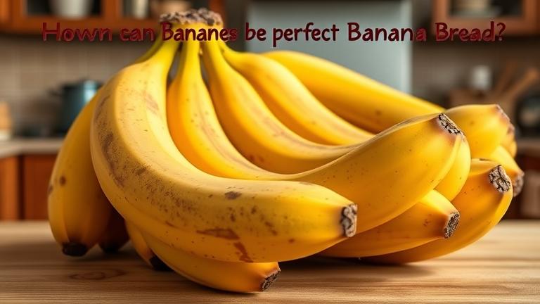 how brown can bananas be for banana bread?