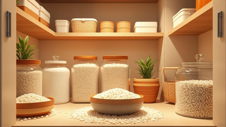 how to protect rice from bugs?