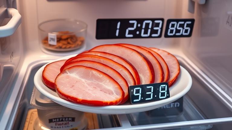 how long do ham steaks last in the fridge?