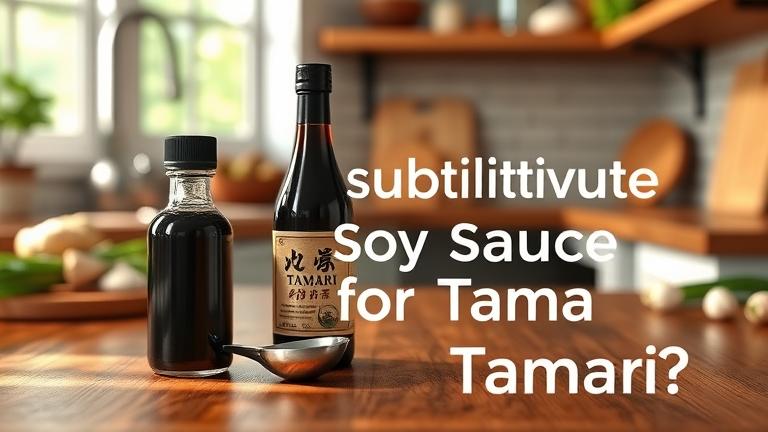 can i substitute soy sauce for tamari?