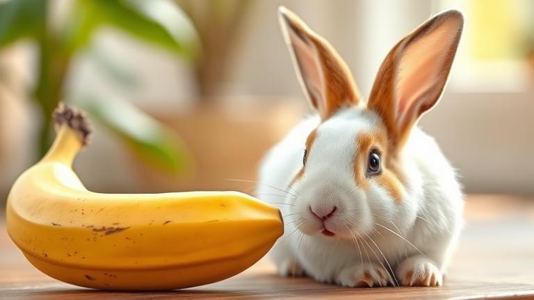 can rabbits have bananas?