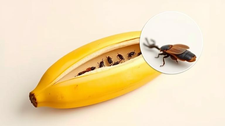 are there bugs in bananas?