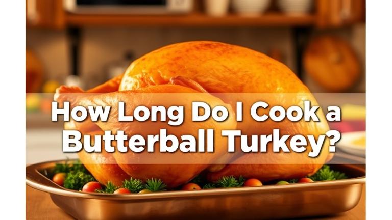 how long do i cook a butterball turkey?