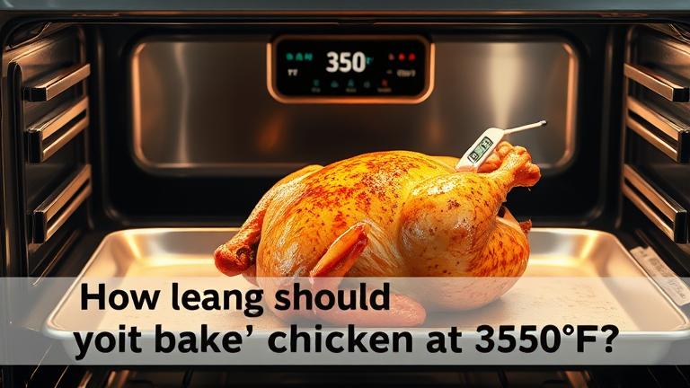 how long should you bake chicken at 350?