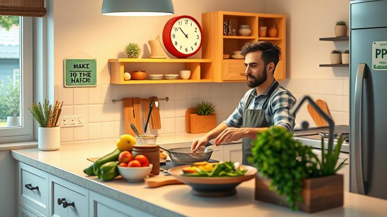 how do you make time to cook?