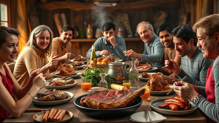 why do we eat cooked meat?