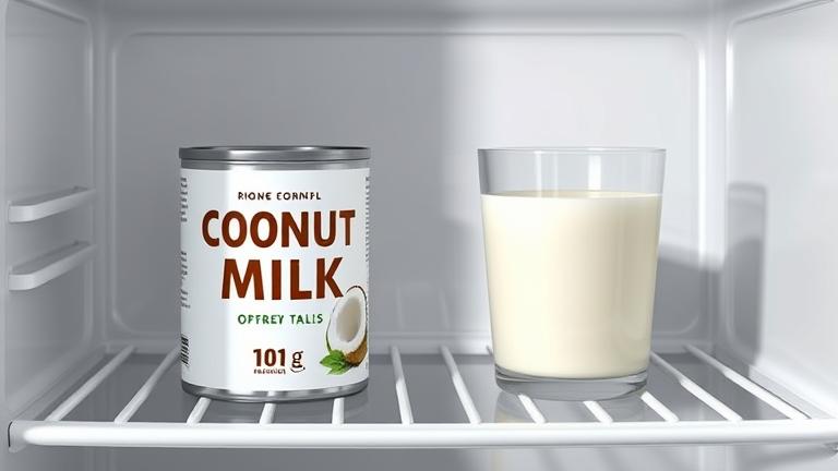how long does canned coconut milk last in the fridge?