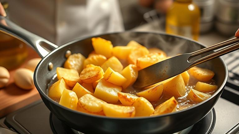 how to fry fresh potatoes?