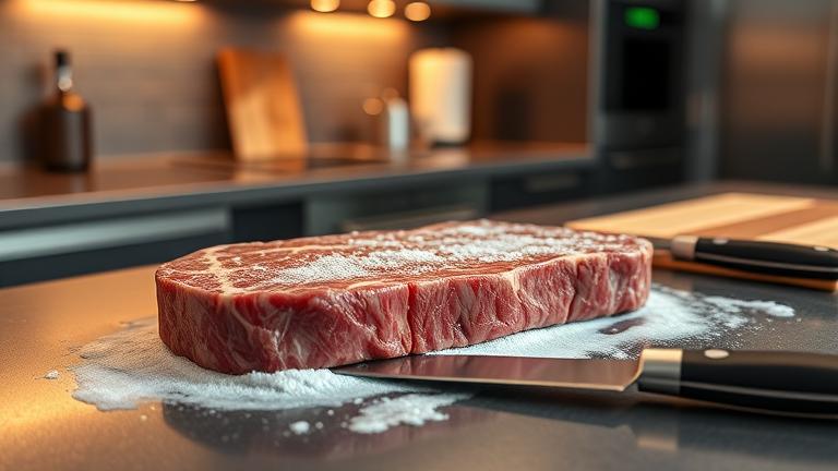 can frozen steak be cooked rare?