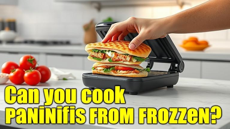 can you cook paninis from frozen?