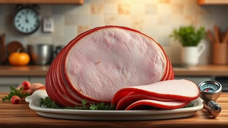 how long do you cook a 5 pound precooked ham?