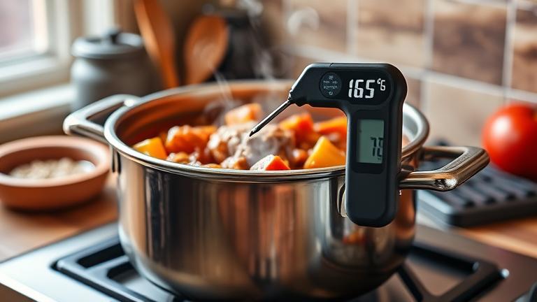 what temperature should stew be cooked at?