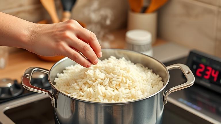 how do you cook rice if its hard?