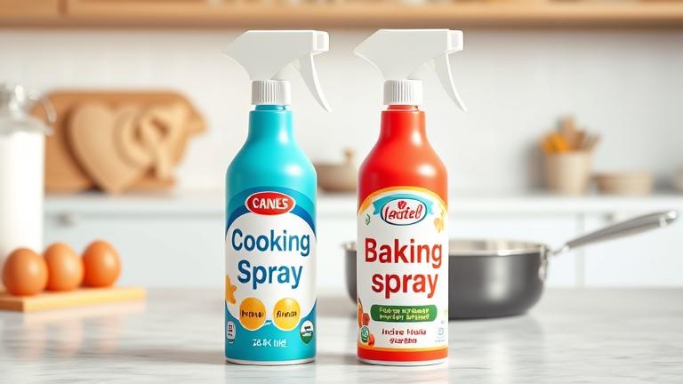is there a difference between cooking spray and baking spray?