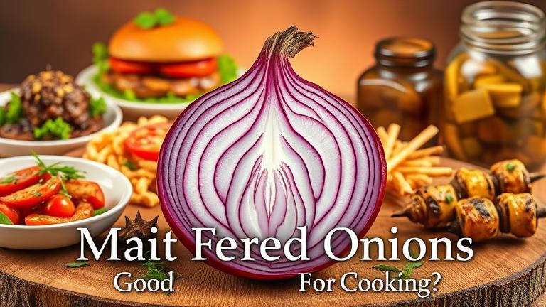 what are red onions good for cooking?