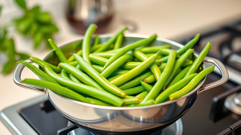 how do you cook green beans without losing color?