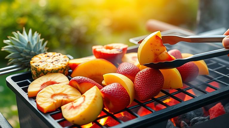 why do we grill fruit?