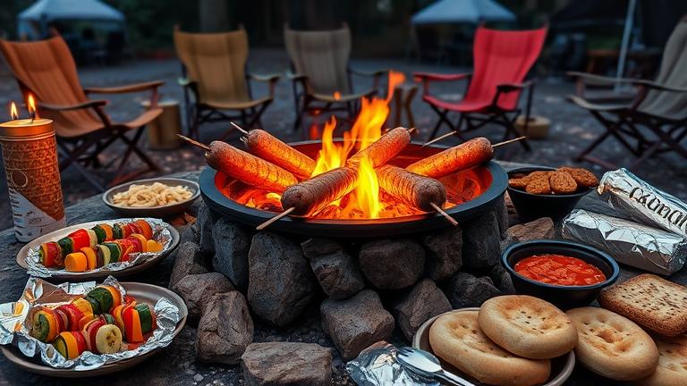what food can you cook on a fire pit?