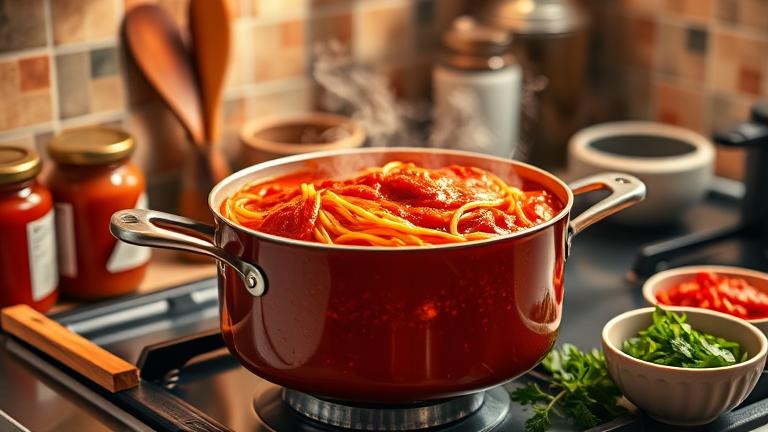 how do you get spaghetti sauce to thicken?