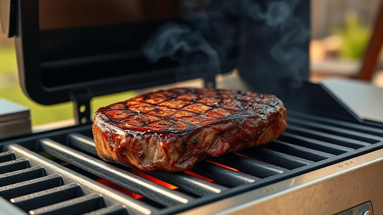 will a pellet grill sear a steak?