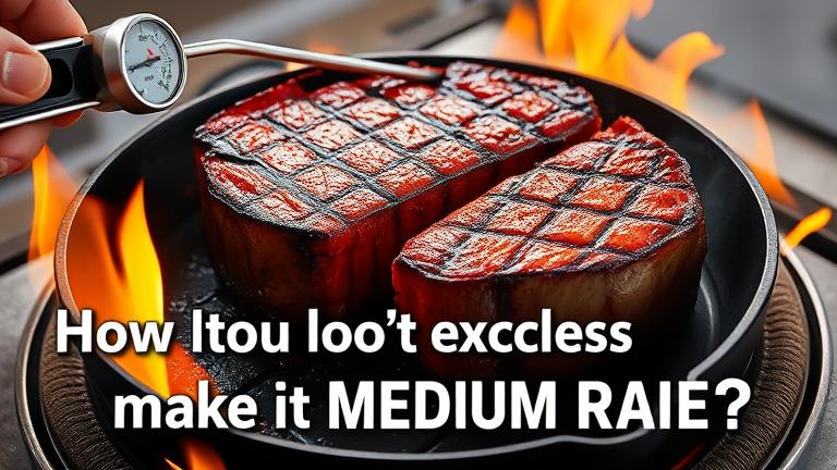 how long do you cook a steak on each side to make it medium rare?