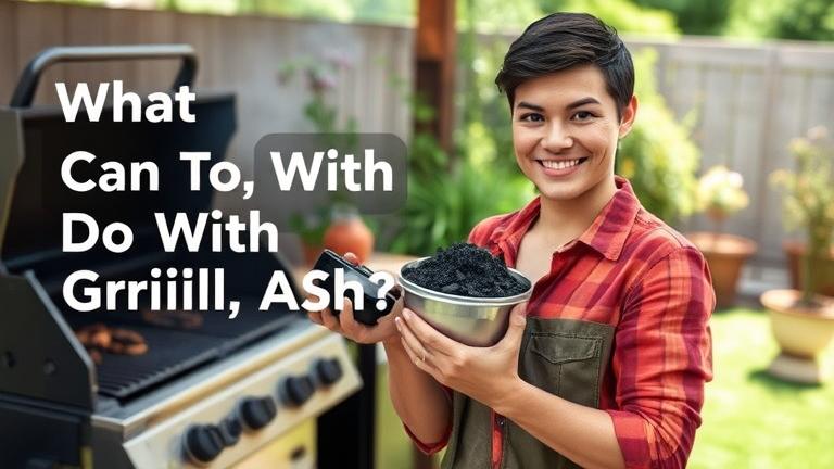 your what can you do with grill ash?