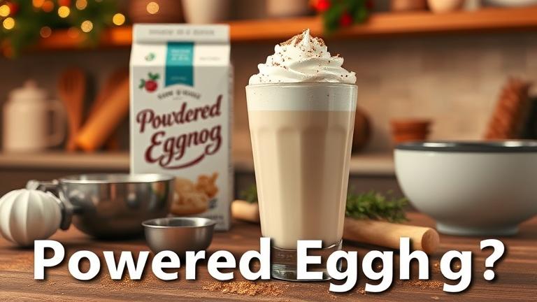 is there powdered eggnog?