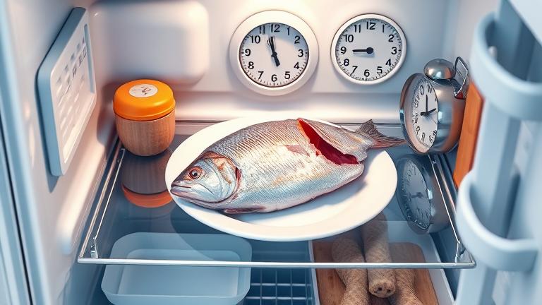 how long after defrosting fish should it be cooked?